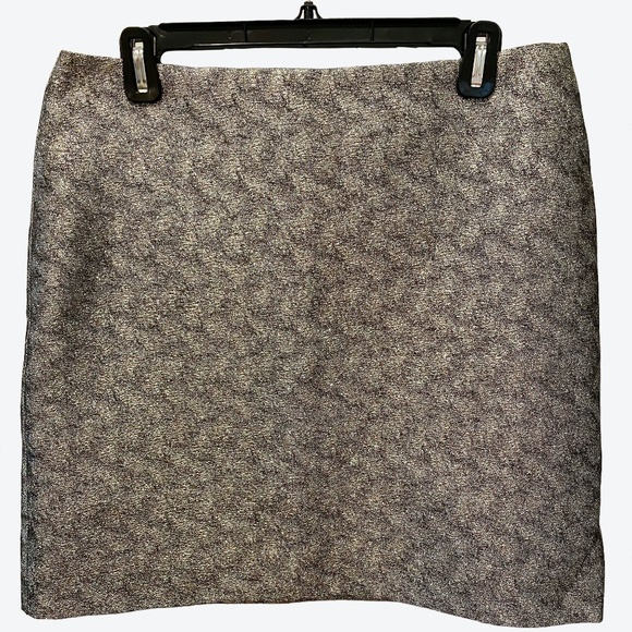 Hallhuber Rock Metallic Gold Midi Skirt Size 40 New with Tags - Picture 1 of 4